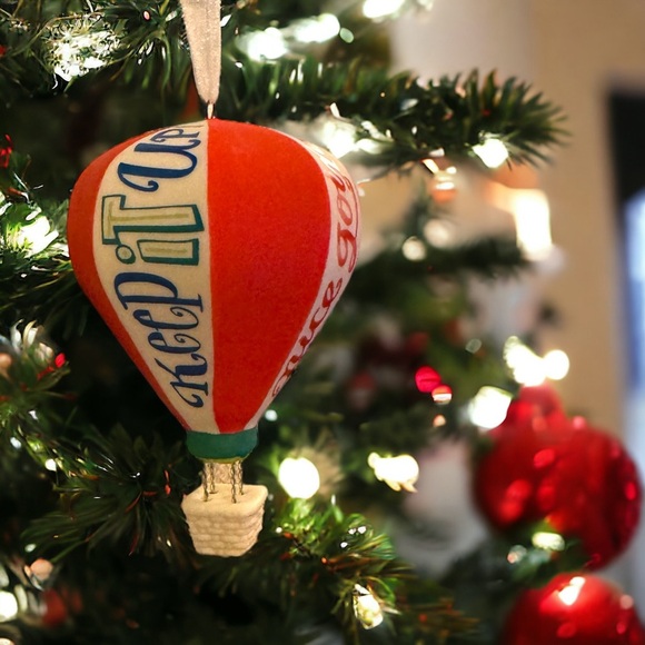 Hallmark Keepsake “Congratulations” Hot Air Balloon Christmas Ornament 2016 NIB - Picture 3 of 9